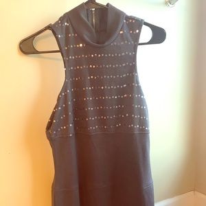 Sleeves gray dress 👗